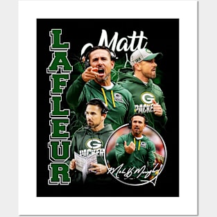 VINTAGE FOOTBALL MATT LAFLEUR BOOTLEG Posters and Art